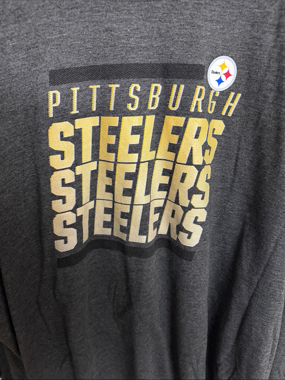 Pittsburgh Steelers Long Sleeve Shirt Men’s 5XL - Picture 3 of 5